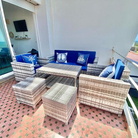 Splendid Beachfront Villa In Sidi Bouzid Beach With Pool Douar Ourlali Ngoại thất bức ảnh