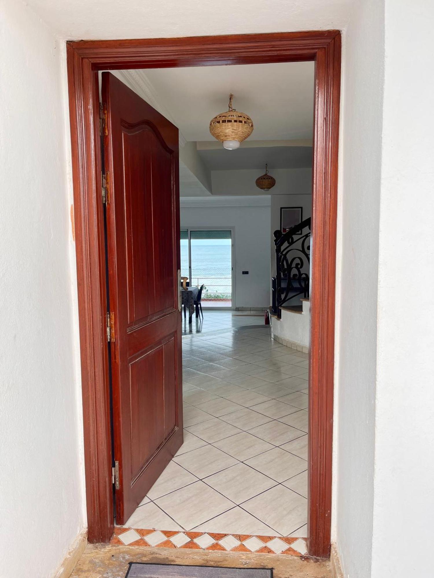 Splendid Beachfront Villa In Sidi Bouzid Beach With Pool Douar Ourlali Ngoại thất bức ảnh