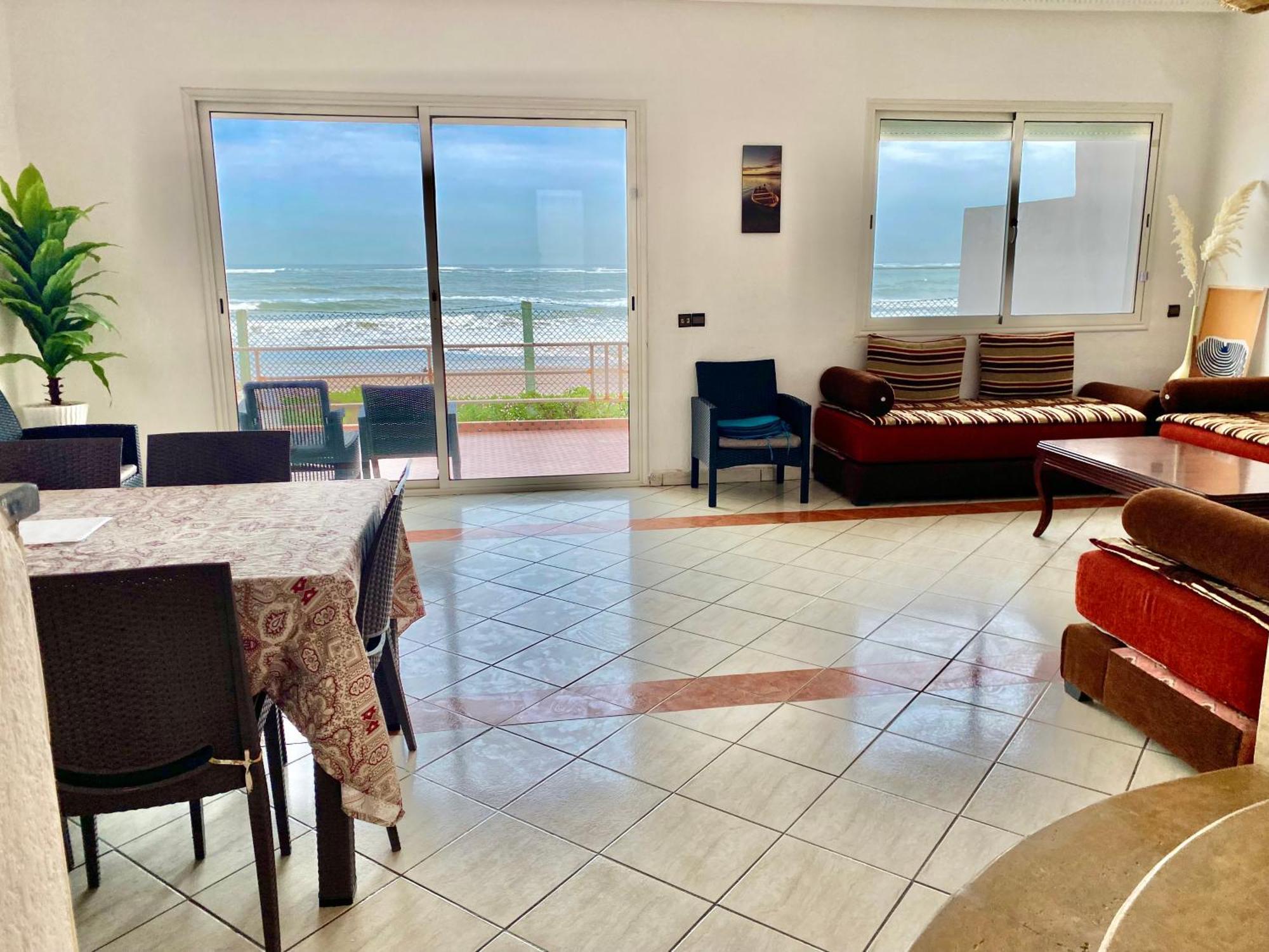 Splendid Beachfront Villa In Sidi Bouzid Beach With Pool Douar Ourlali Ngoại thất bức ảnh